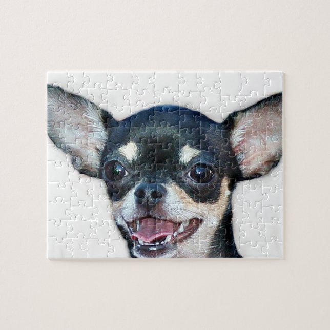 Chihuahua dog jigsaw puzzle (Horizontal)