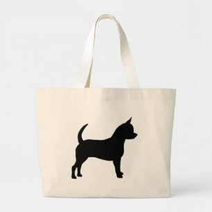 Chihuahua Dog Large Tote Bag