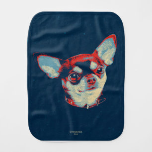 Chihuahua _Dog Lover Baby Burp Cloth