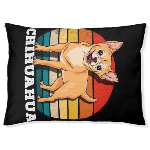 Chihuahua Dog Lover Retro_Dog Lover Pet Bed
