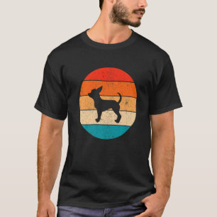 Chihuahua Dog Mom Dad Vintage Retro 2 T-Shirt