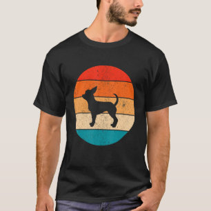 Chihuahua Dog Mom Dad Vintage Retro 2 T-Shirt