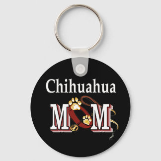 Chihuahua Dog Mom Gifts Keychain