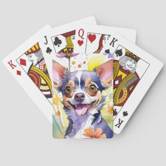 Chihuahua Dog Playing Cards