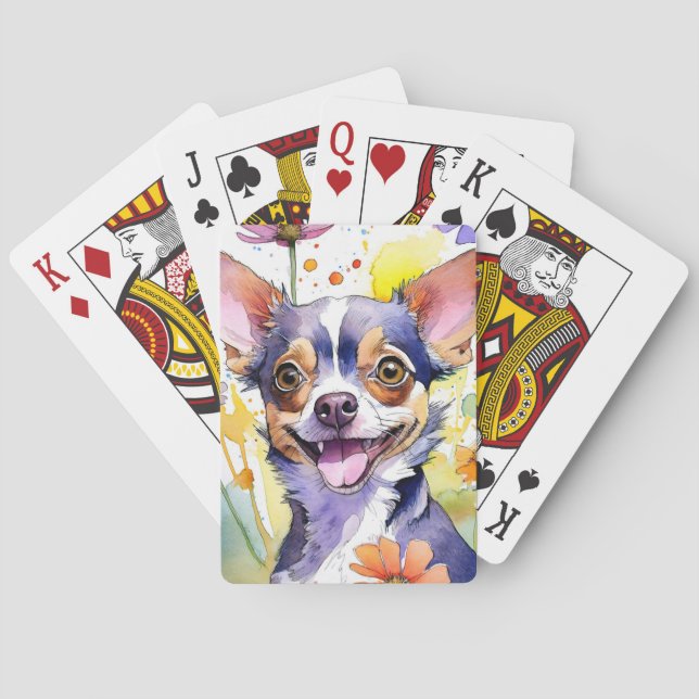 Chihuahua Dog Playing Cards (Back)