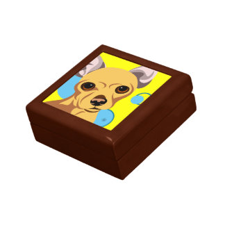 Chihuahua Dog Portrait Gift Box