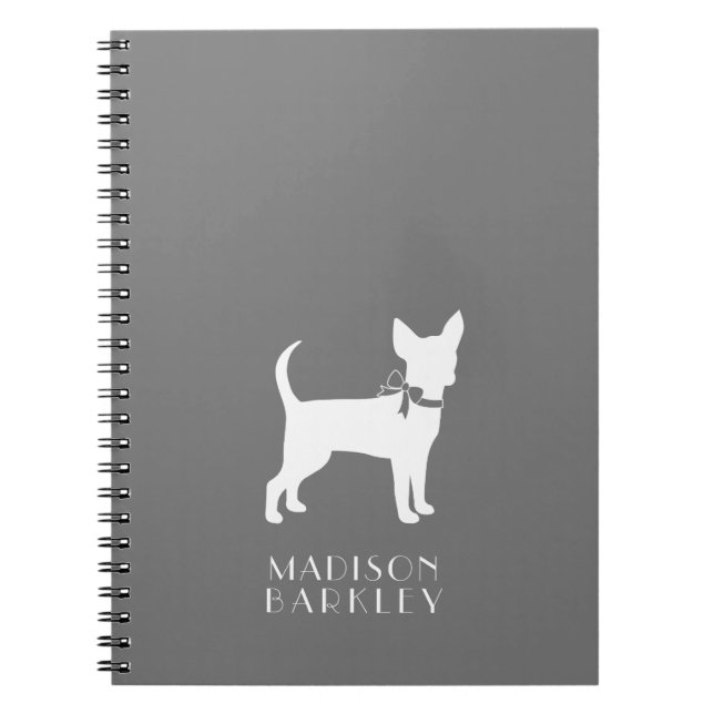 Chihuahua Dog Puppy Notebook (Front)
