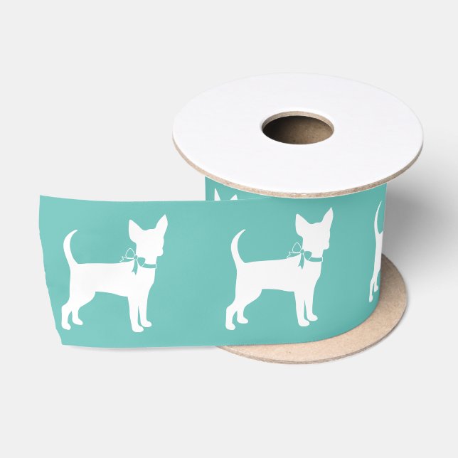 Chihuahua Dog Puppy Satin Ribbon (Spool)
