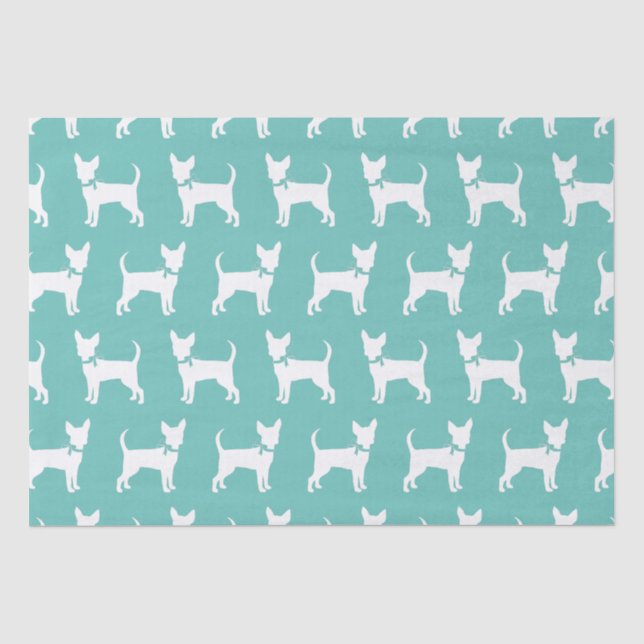 Chihuahua Dog Puppy Tissue Paper (Front)