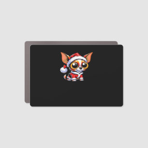 Chihuahua Dog Santa Classic T-Shirt Car Magnet