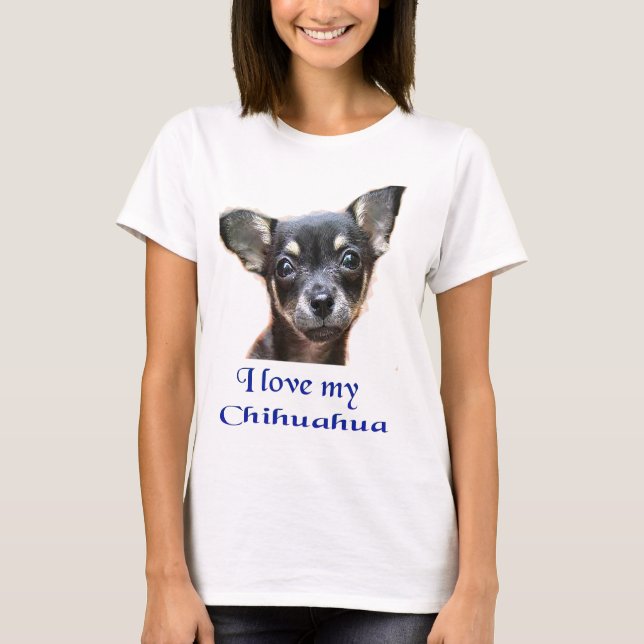 Chihuahua Dog t-shirts (Front)