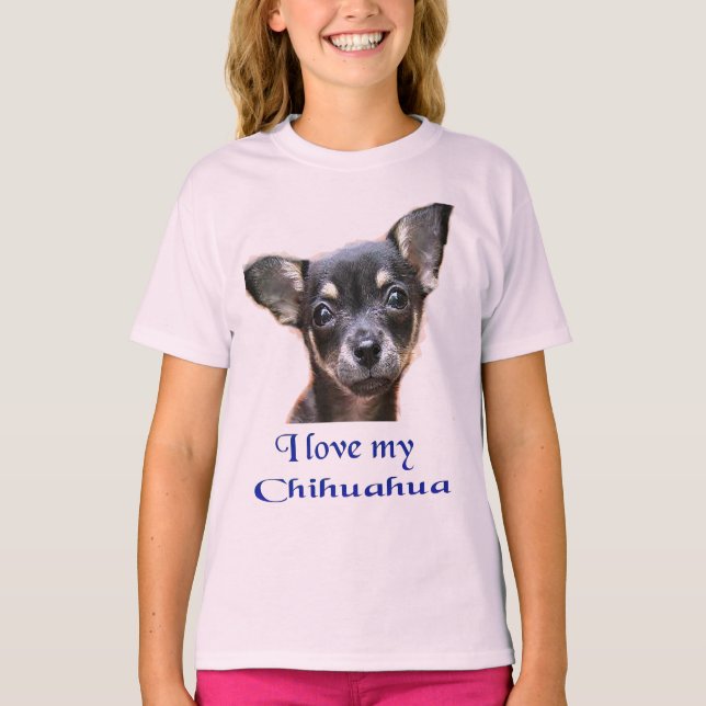 Chihuahua Dog t-shirts (Front)