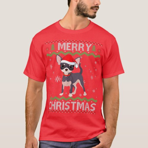Chihuahua Dog Ugly Christmas Sweater Funny Xmas 