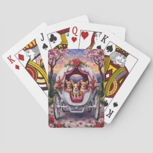 Chihuahua Dog Valentine's Day Poker Cards