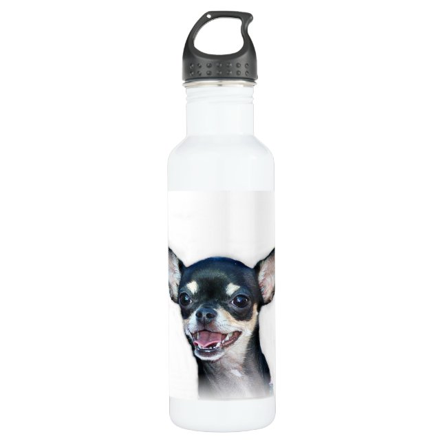 Chihuahua dog water bottle (Front)