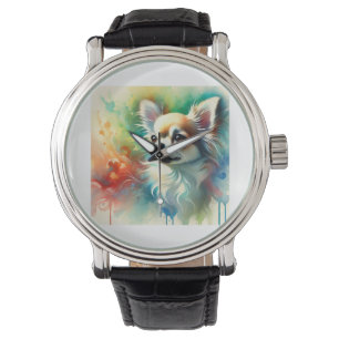 Chihuahua Dog Watercolor 200724AREF101 - Watercolo Watch