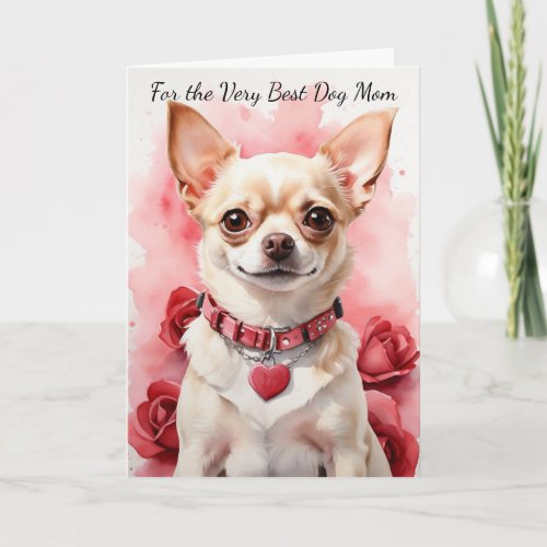 Chihuahua Dog You Make My Tail Wag Card