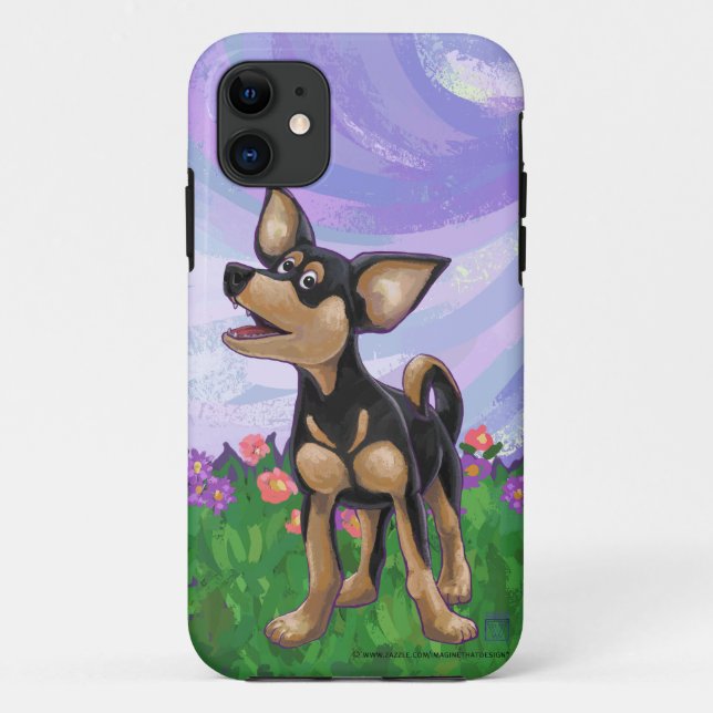 Chihuahua Electronics Case-Mate iPhone Case (Back)