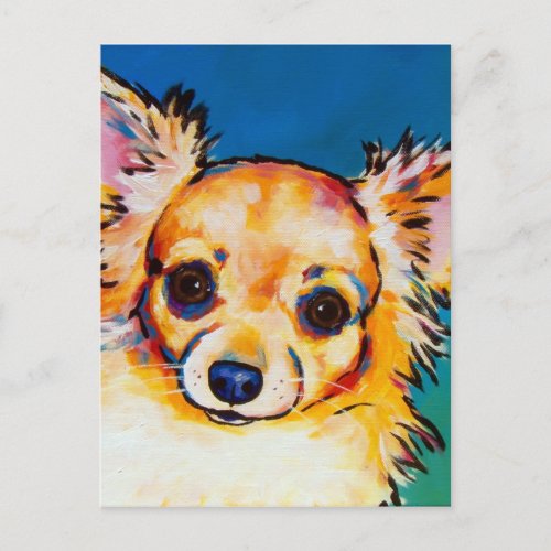 Chihuahua Fawn LC Postcard