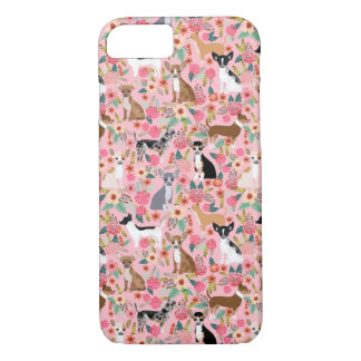 Chihuahua Florals iphone case - phone cases