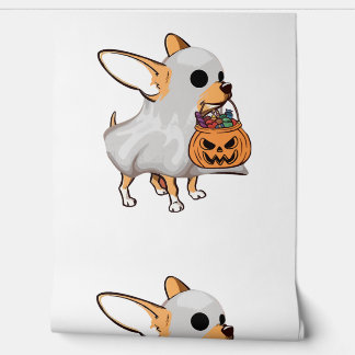 Chihuahua Ghost Pumpkin Halloween Shirt Wallpaper