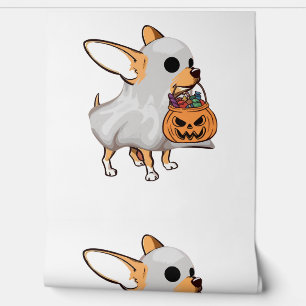 Chihuahua Ghost Pumpkin Halloween Shirt Wallpaper