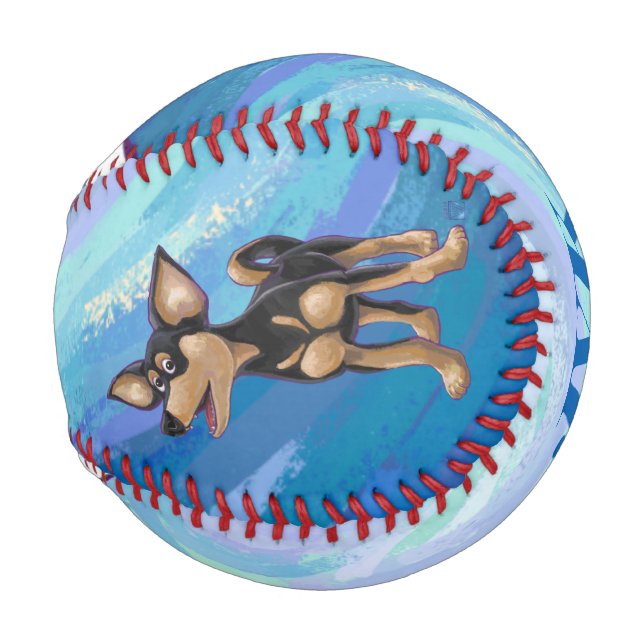 Chihuahua Gifts & Accessories Baseball (Front Right)