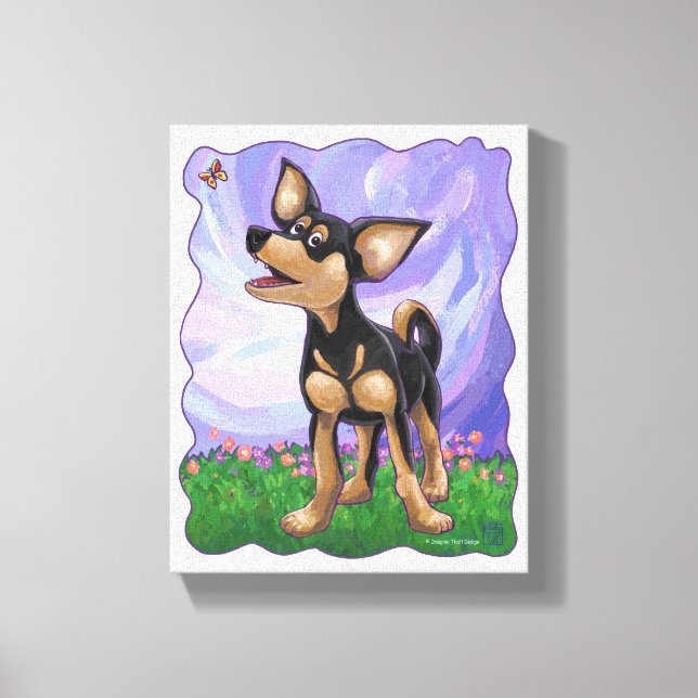 Chihuahua Gifts & Accessories Canvas Print (Front)
