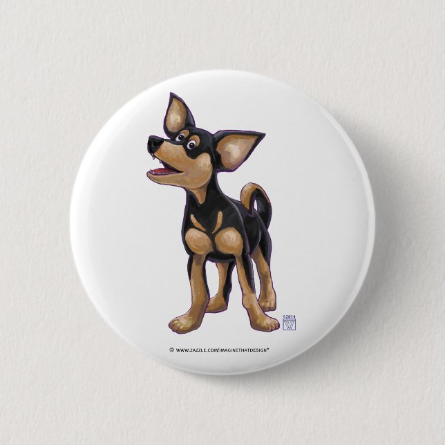 Chihuahua Gifts & Accessories Pinback Button (Front)