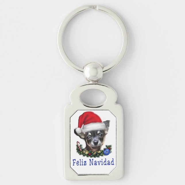 Chihuahua gifts keychain (Front)