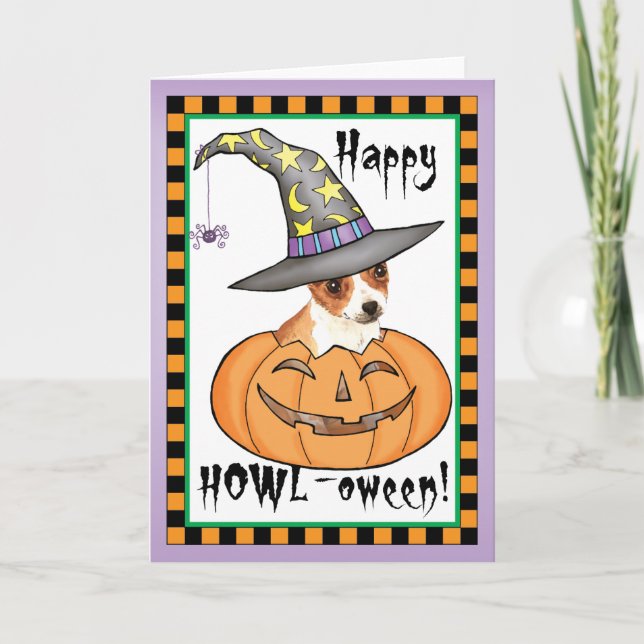 Chihuahua Halloween Card (Front)