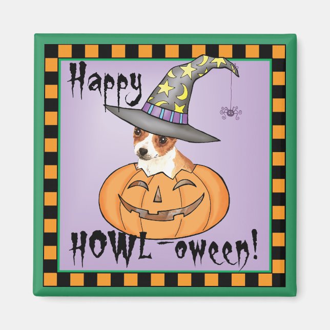 Chihuahua Halloween Magnet (Front)