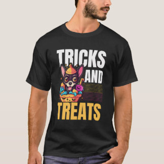 Chihuahua Halloween Puppy Trick Or Treat Spooky Do T-Shirt