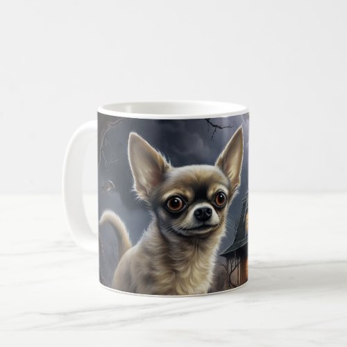 chihuahua Halloween Scary  Coffee Mug