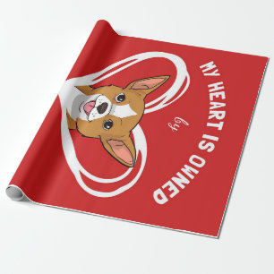 Chihuahua Heart_Dog Lover Wrapping Paper