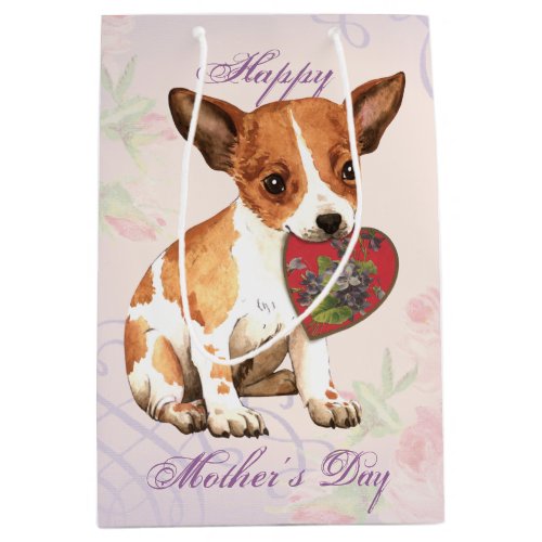 Chihuahua Heart Mom Medium Gift Bag