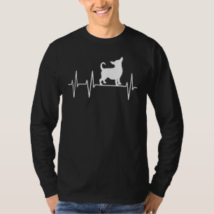 Chihuahua Heartbeat For Little Dog  & Puppy Fans T-Shirt