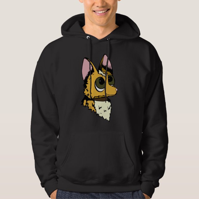 Chihuahua Illustration Thunder Hoodie (Front)