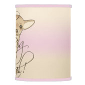 Chihuahua I'm Kind of a Big Deal Graphic Design Lamp Shade (Right)