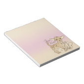 Chihuahua I'm Kind of a Big Deal Graphic Design Notepad (Angled)
