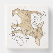 Chihuahua I'm Kind of a Big Deal Wooden Box Sign (Front Vertical)