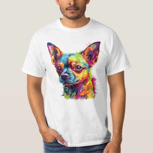 Chihuahua Impressions Capturing the Essence of Th T_Shirt