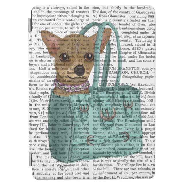 Chihuahua In Bag iPad Air Cover (Front)