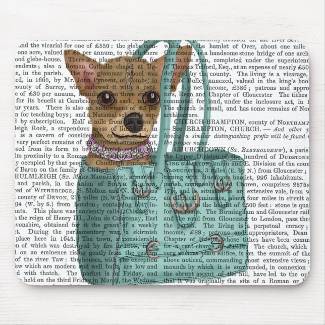 Chihuahua In Bag Mouse Pad (Front)