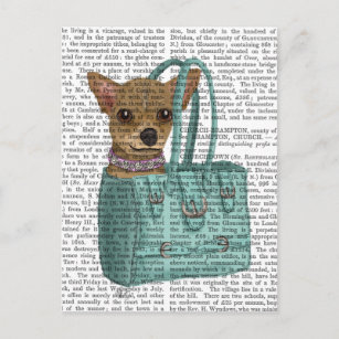 Chihuahua In Bag Postcard