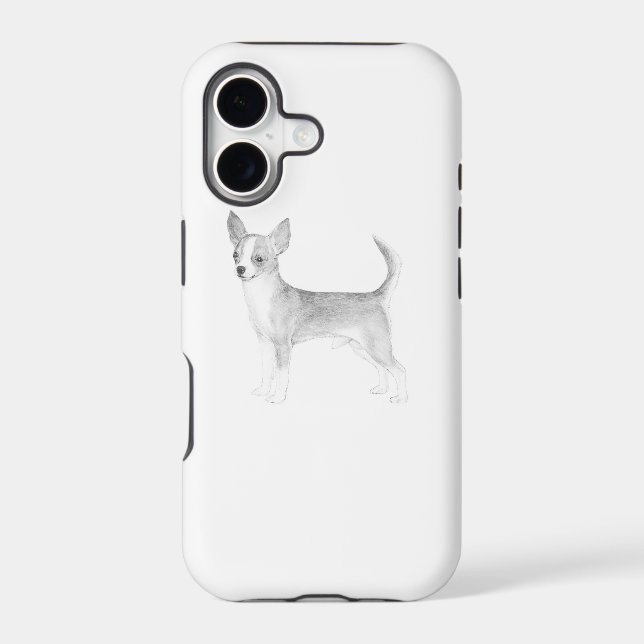 Chihuahua Iphone Case (Back)