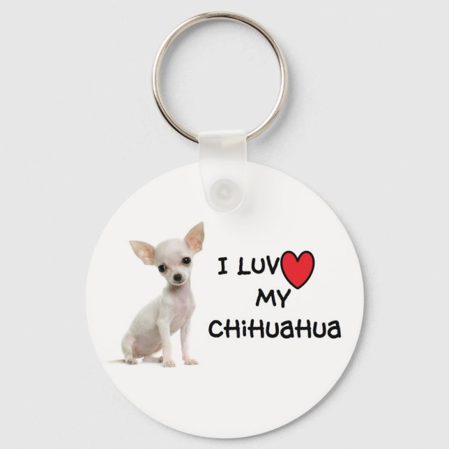 Chihuahua Keychain (Front)