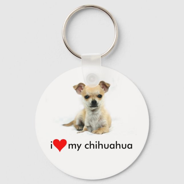 chihuahua, keychain (Front)