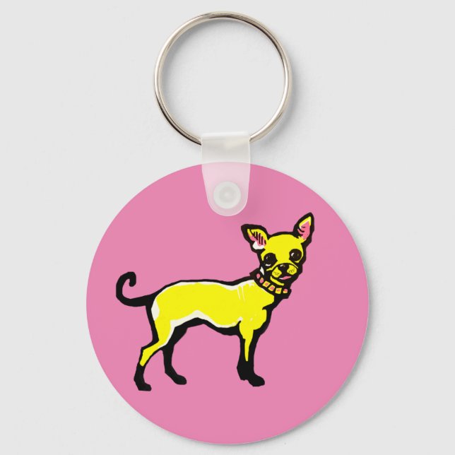 Chihuahua Keychain (Front)