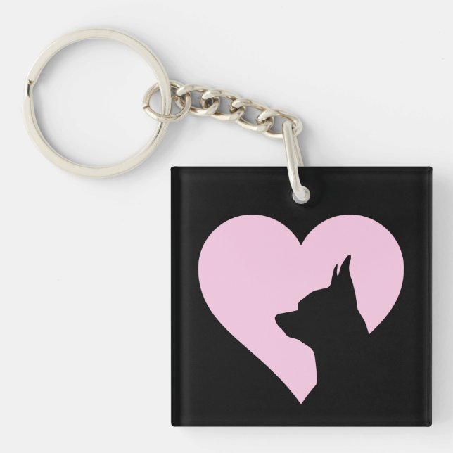 Chihuahua    keychain (Front)